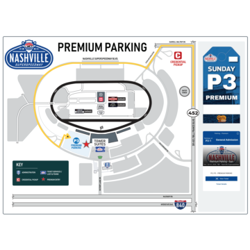 NSS Premium Parking Map