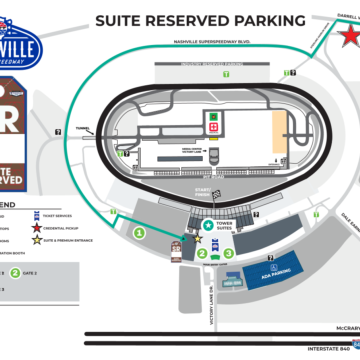 Suite Reserved Parking Map