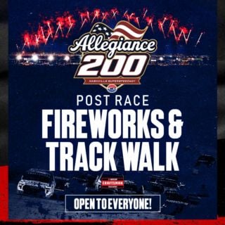Fireworks & Track Walk