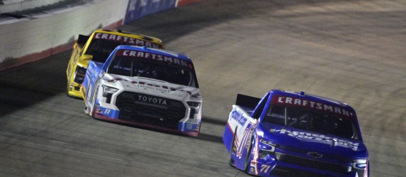 Caruth wins Trucks