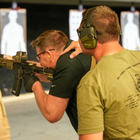 Michael McDowell Visits Fort Campbell