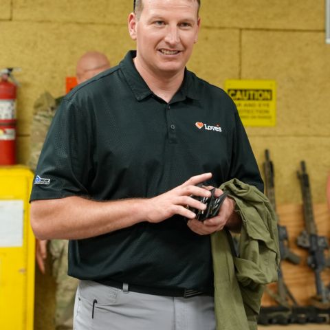 Michael McDowell Visits Fort Campbell