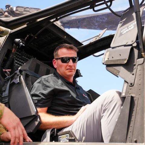 Michael McDowell Visits Fort Campbell