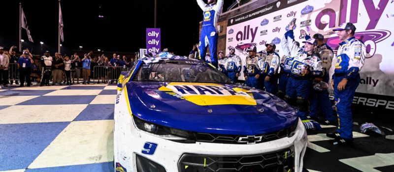 Ally 400: Chase Elliott on top at Nashville Photo