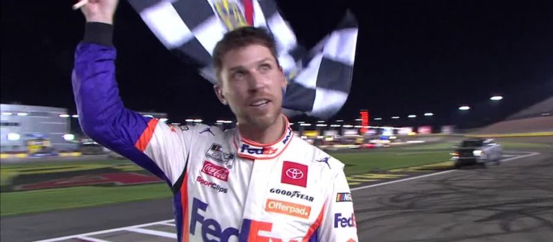 Ally 400 Qualifying: Denny Hamlin on pole Photo