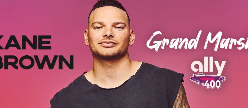 Global music superstar Kane Brown named grand marshal of Ally 400 NASCAR Cup Series race Photo