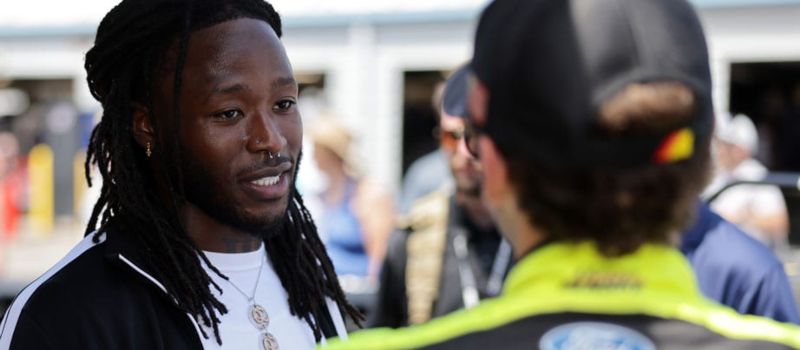 NFL superstar Alvin Kamara partners with NASCAR in advisory role Photo