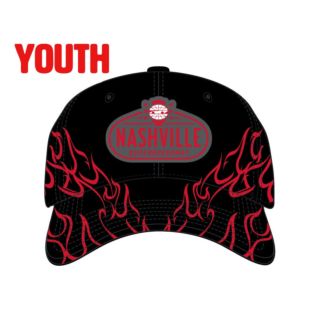 NSS YOUTH RED FLAMES HAT