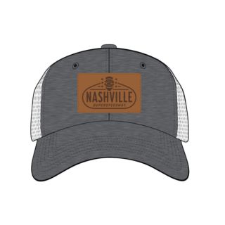 NSS LEATHER PATCH HAT