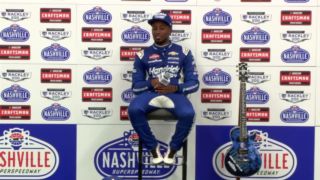 PRESS CONFERENCE - 2025 NCTS Race Winner - Rajah Caruth (No. 71 Spire Motorsports Chevrolet)