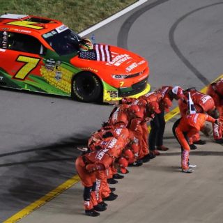 Veteran Allgaier Holds Off Rookie Crews to Win Sports Illustrated Resorts 250.