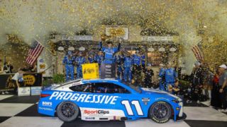 PRESS CONFERENCE - 2026 Cracker Barrel 400 Winner - Denny Hamlin (No. 11 Joe Gibbs Racing Toyota)