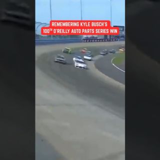 Honoring Kyle Busch’s 100th O\'Reilly Auto Parts Series win. 🤍